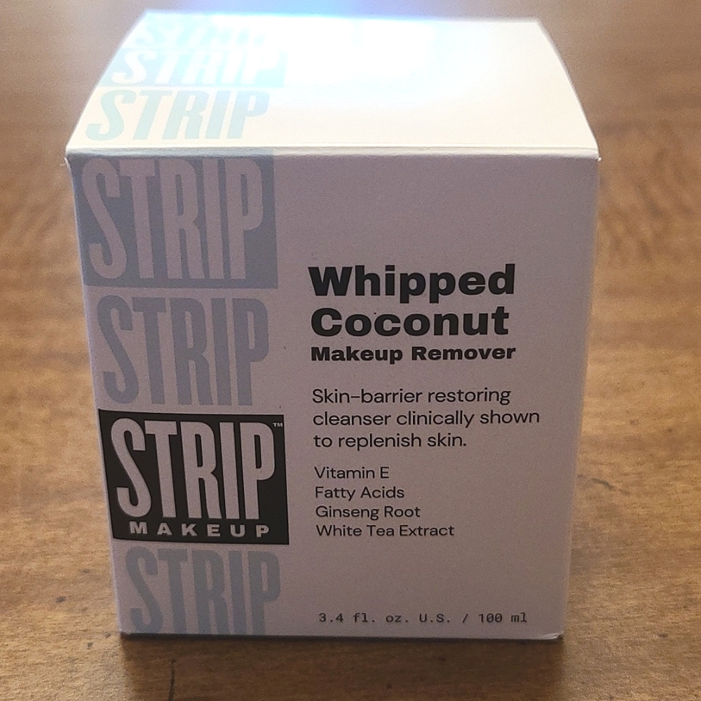 STRIP MAKEUP Whipped Coconut Makeup Remover